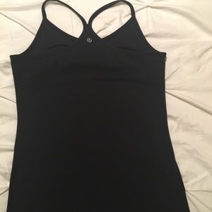 Lululemon Tank - Size 8 - Black Power Y